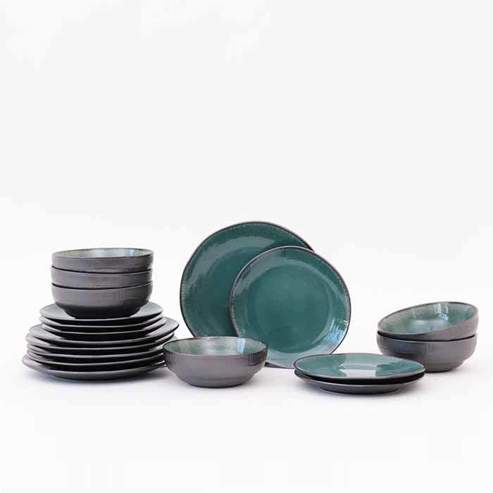 Jade - set piatti 6 persone