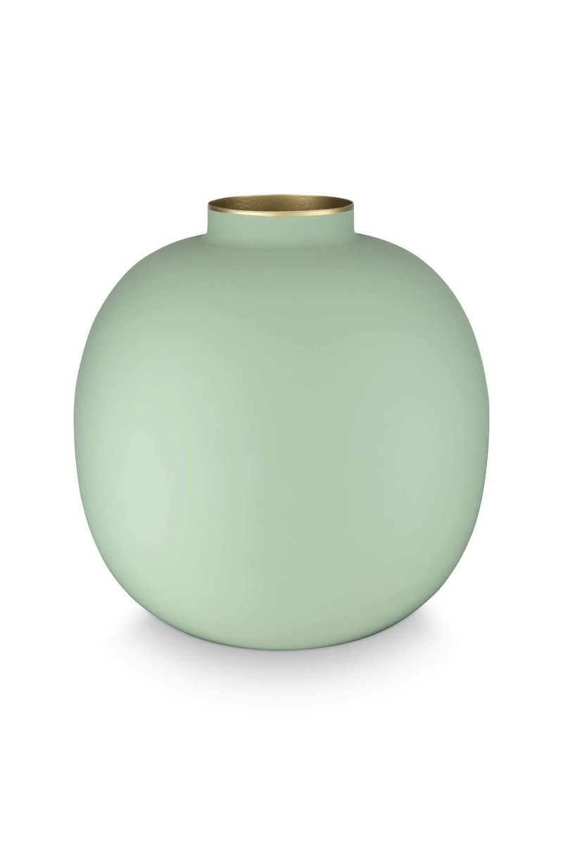 Vaso in metallo opaco