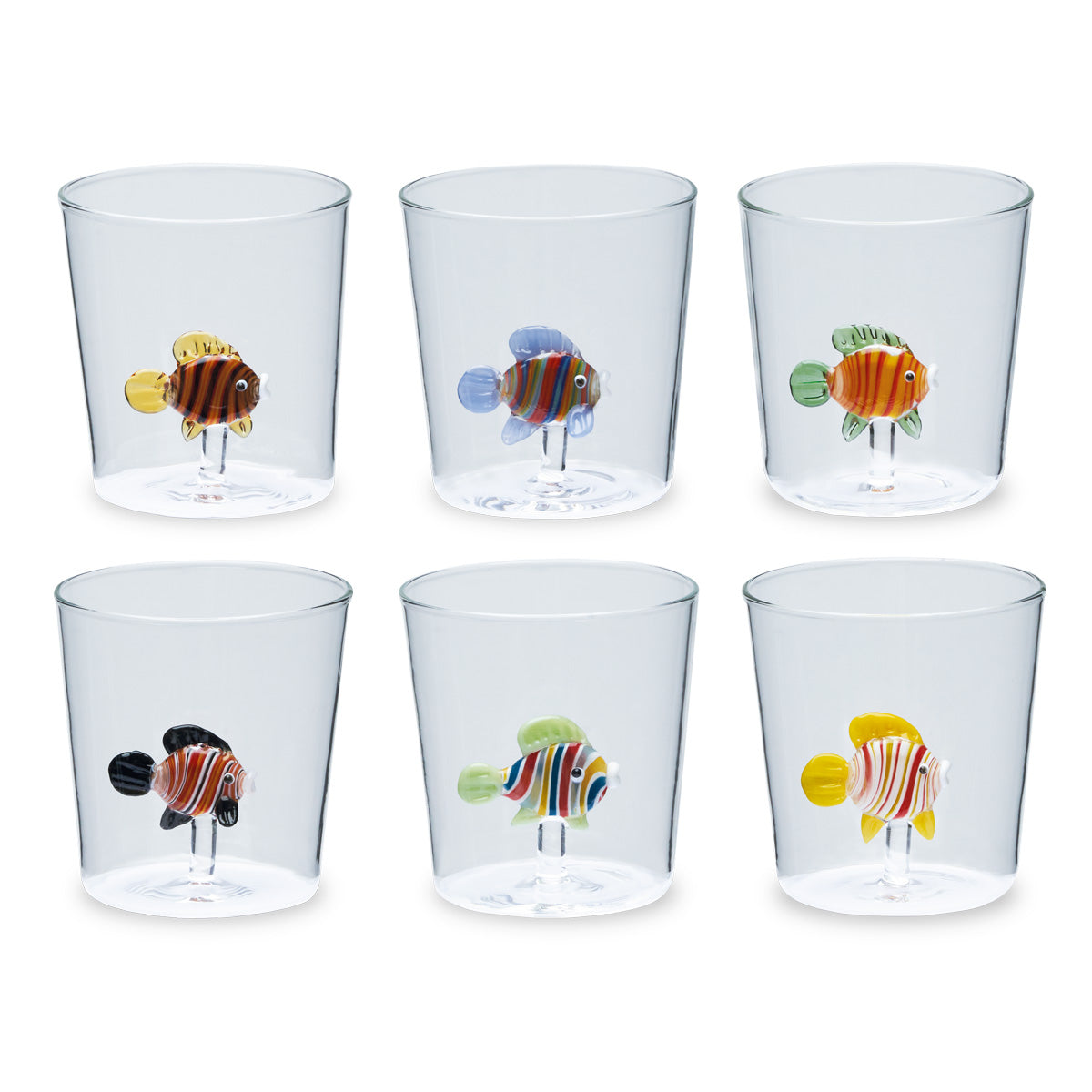 Bicchieri RainbowFish - set da 6