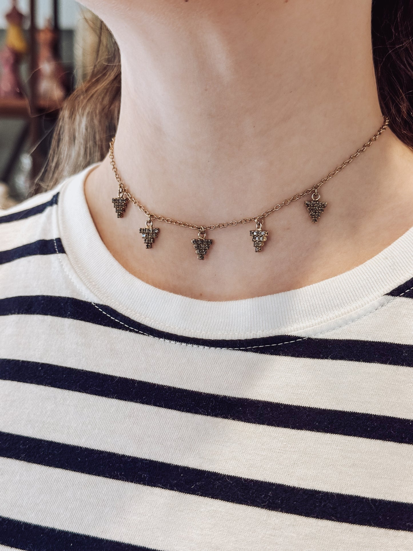 Collana Midnight Grapes