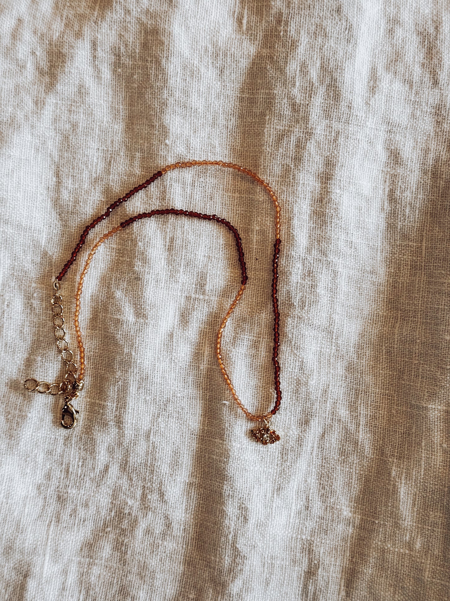 Collana Eye marrone