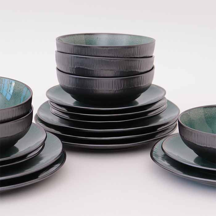 Jade - set piatti 6 persone