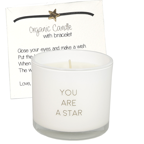 You Are a Star - "candela con braccialetto "