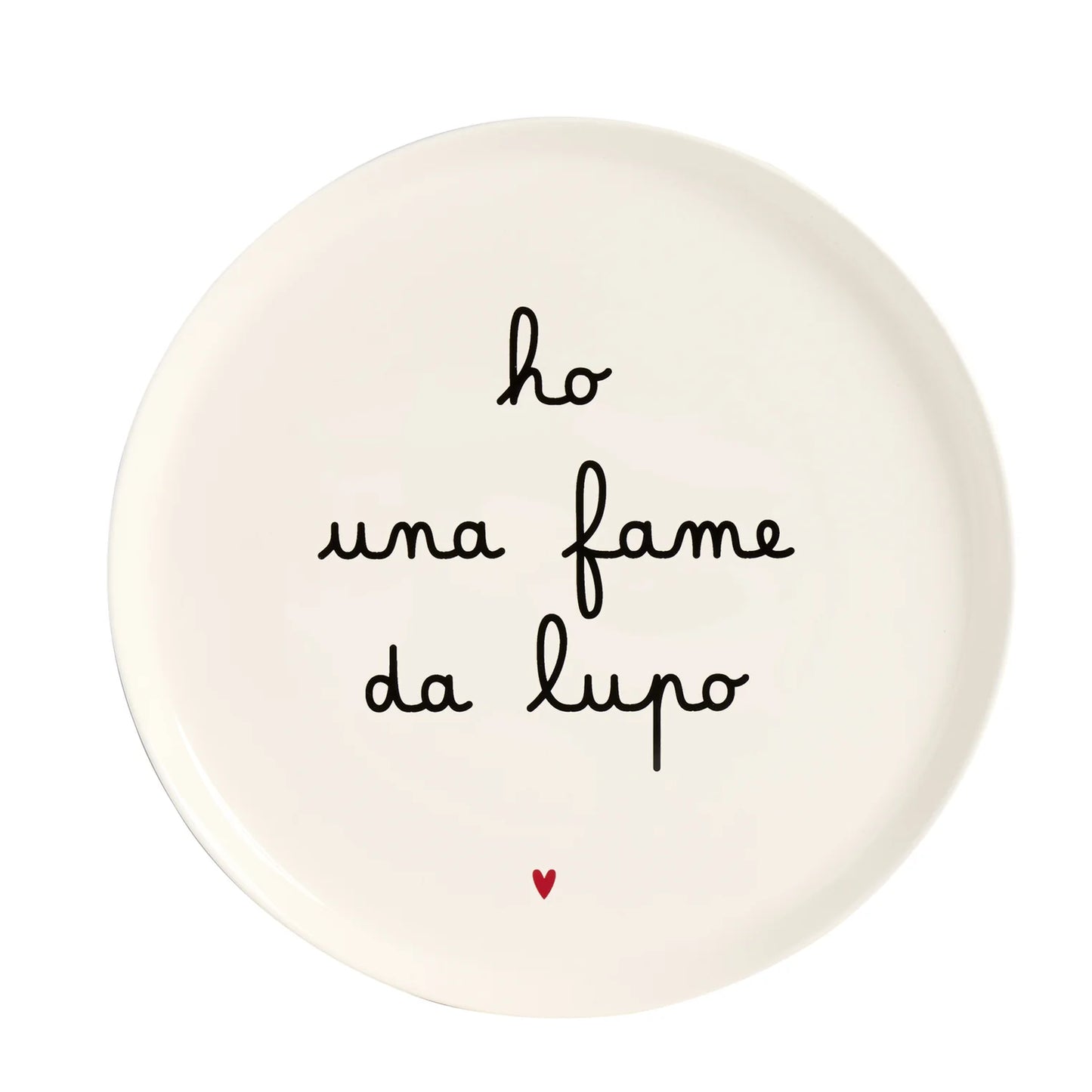 Ho una fame da lupo - piatto pizza