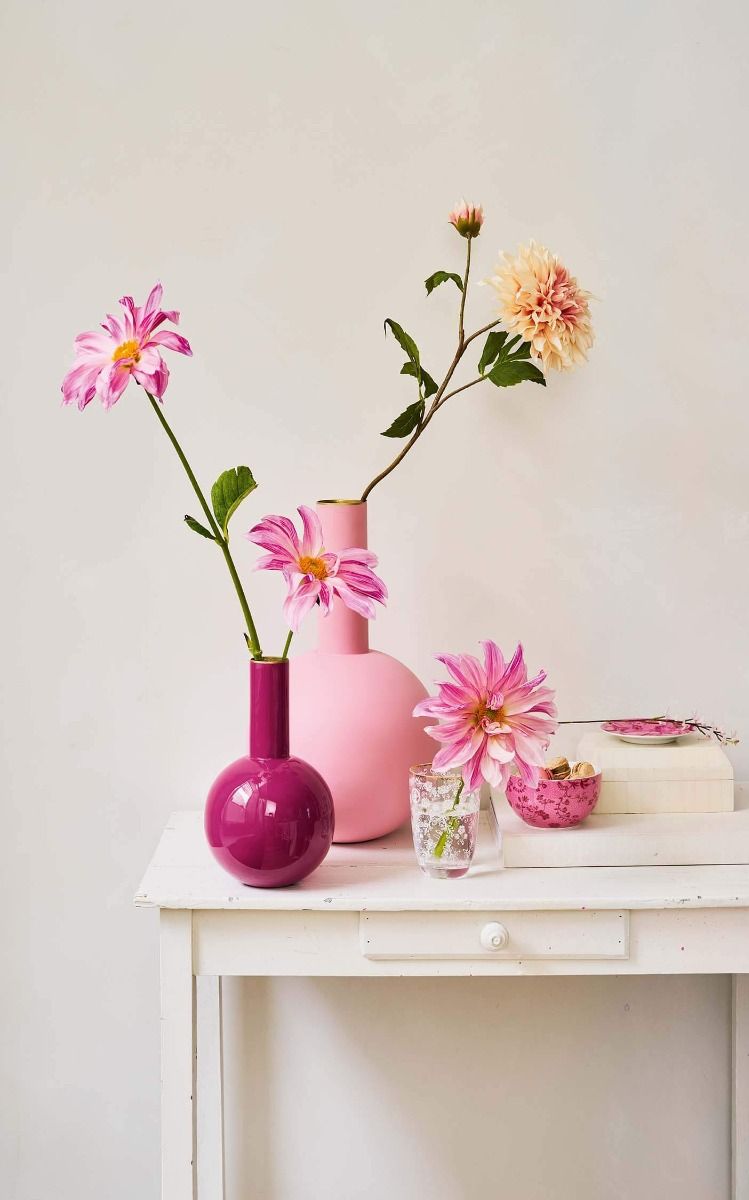 Vaso in metallo opaco Light