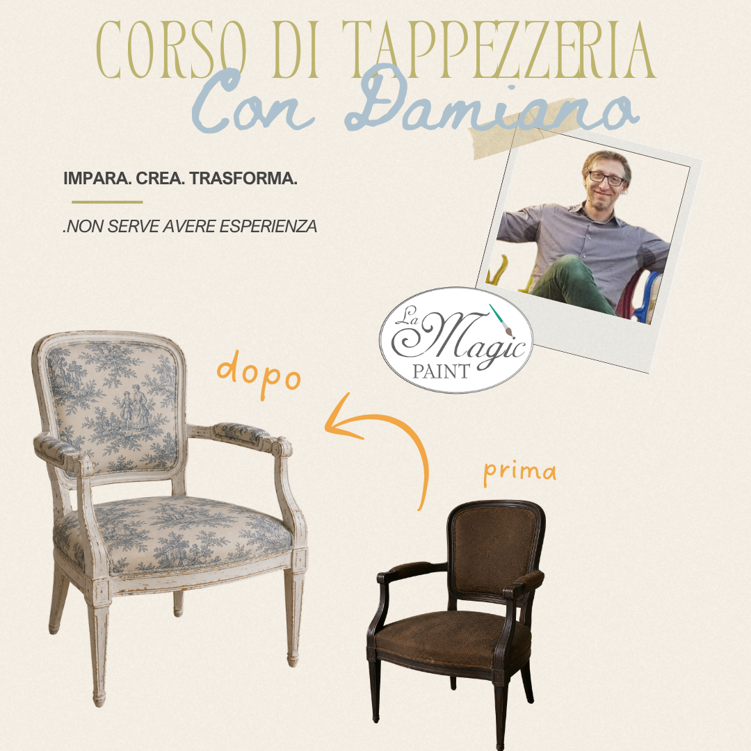 corso di TAPPEZZERIA con Damiano Bitritto