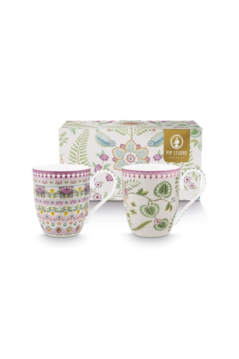 Lily & Lotus Mug XL - set 2 pezzi