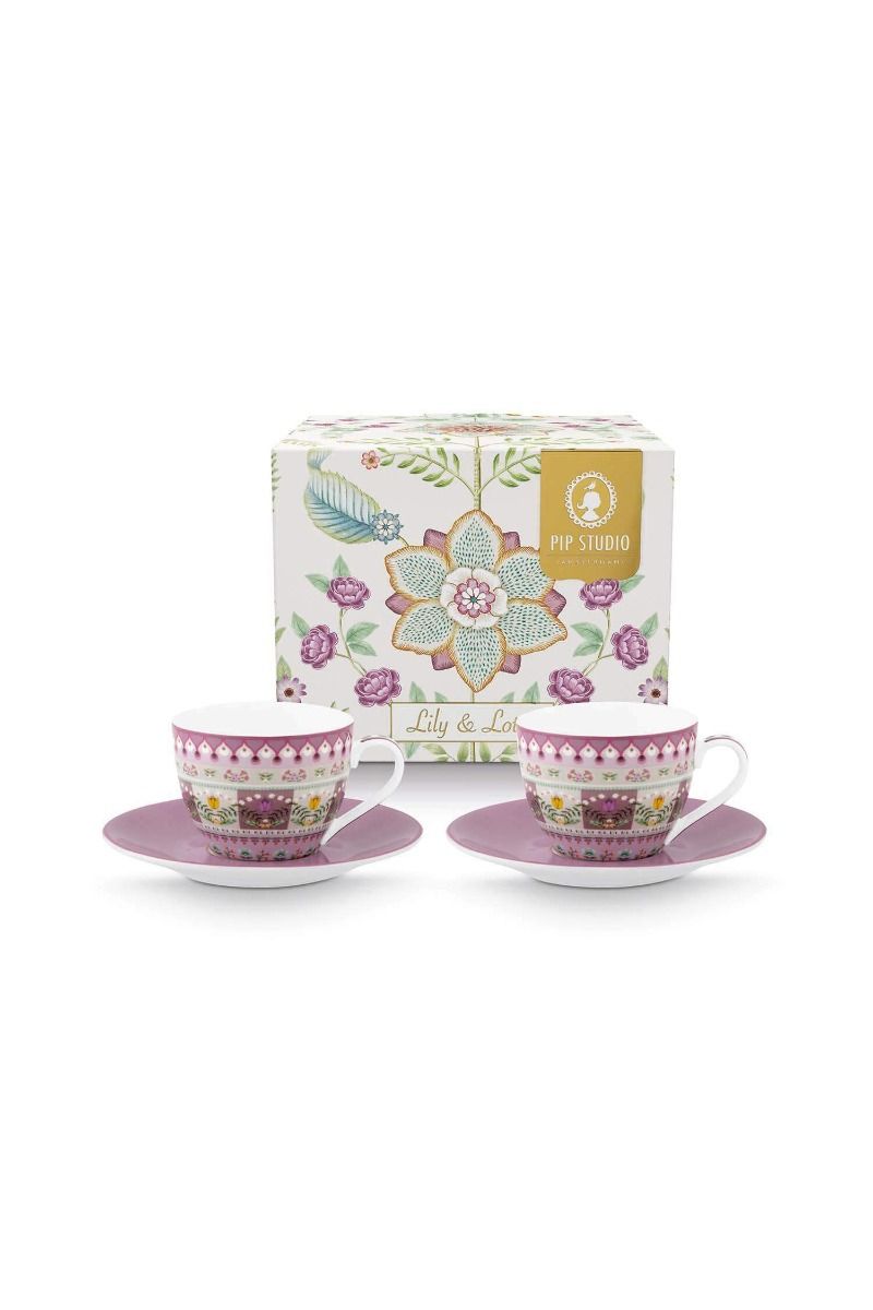 Lily & Lotus Tazzine Caffè - set 2 pezzi