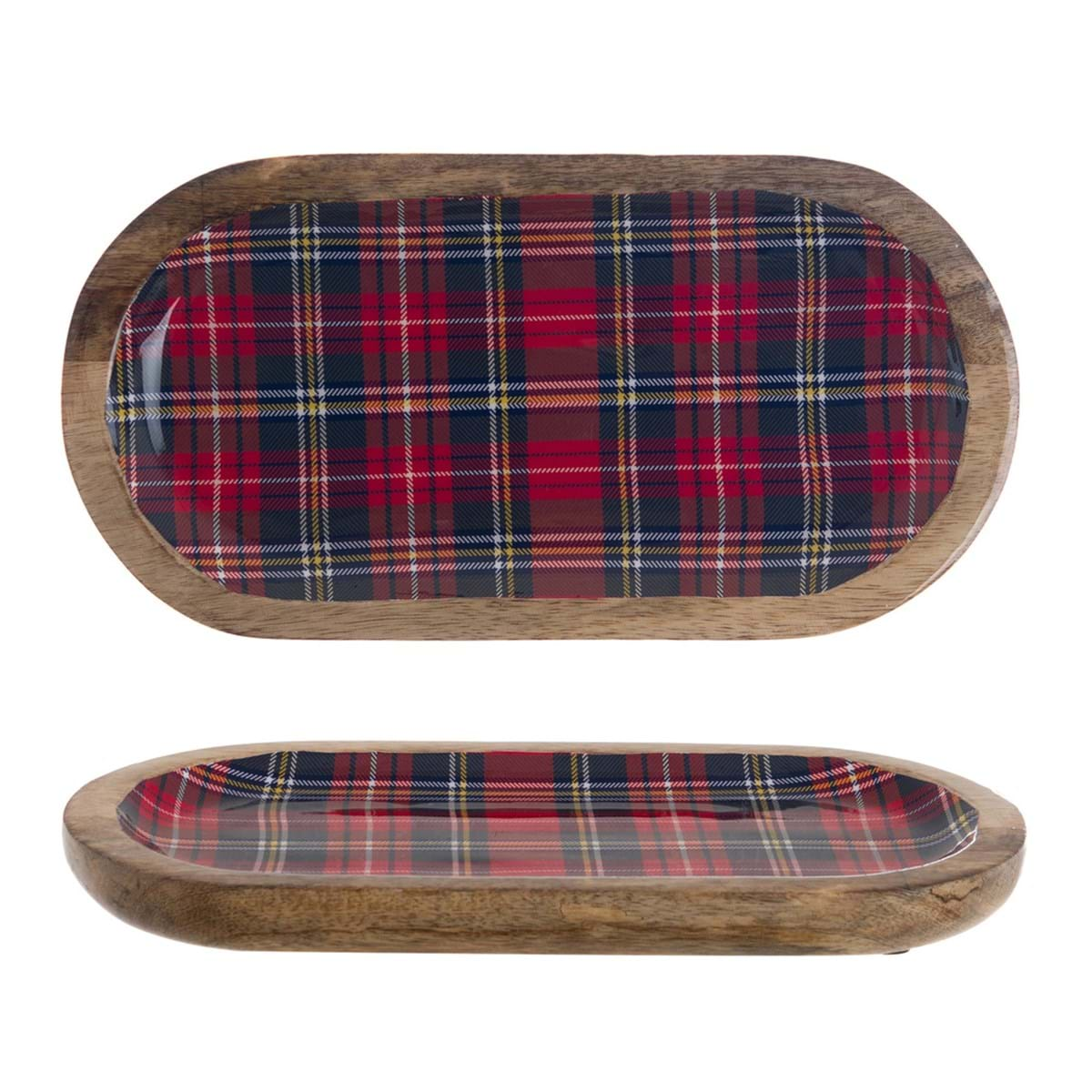 Vassoio Tartan