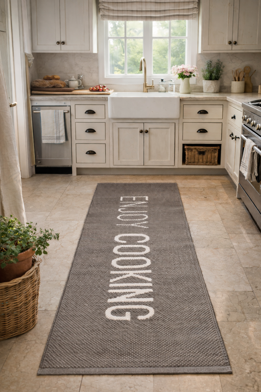 Tappeto Enjoy Cooking - Tortora