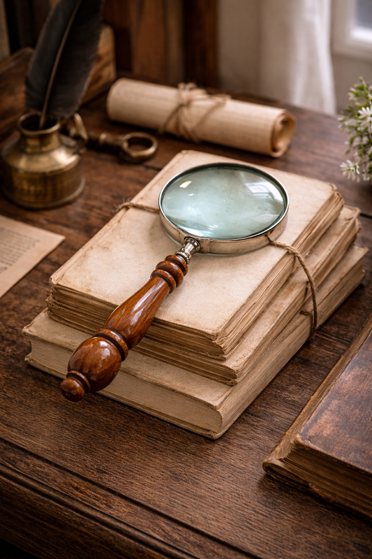 Lente di ingrandimento “Il Cercatore”