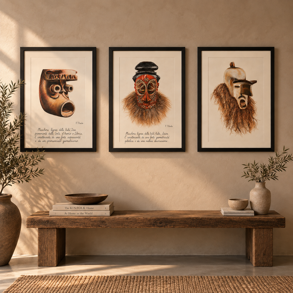 Anime d'Africa - Opere originali