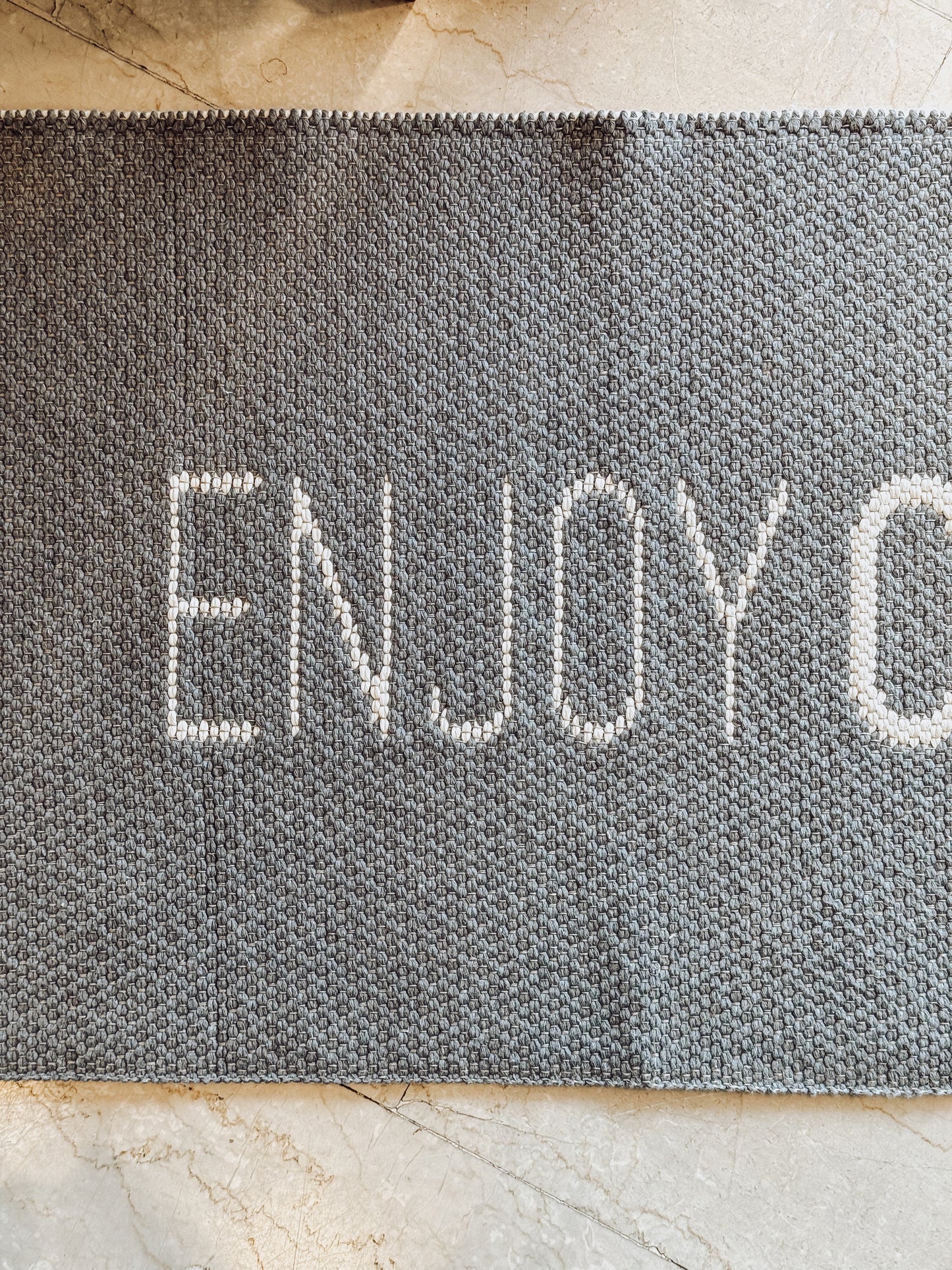 Tappeto Enjoy Cooking - Grigio