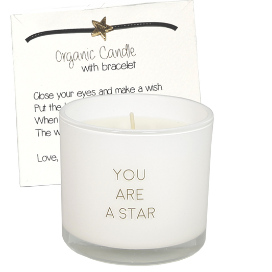 You Are a Star - "candela con braccialetto "
