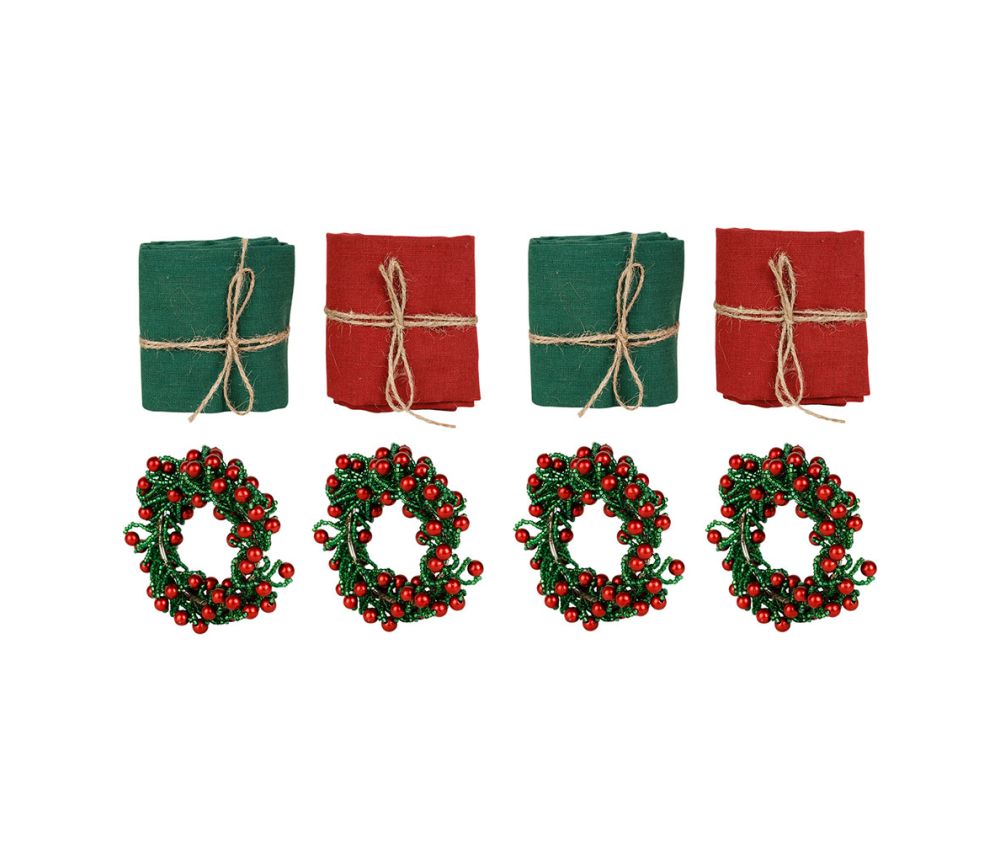 Noel - porta tovaglioli e tovaglioli