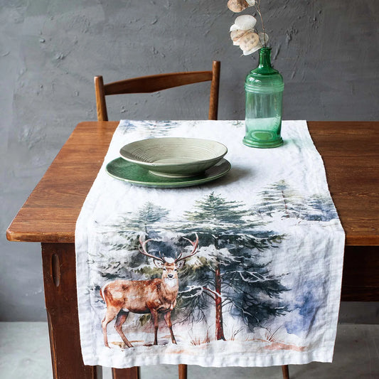 Runner Cervi nel bosco