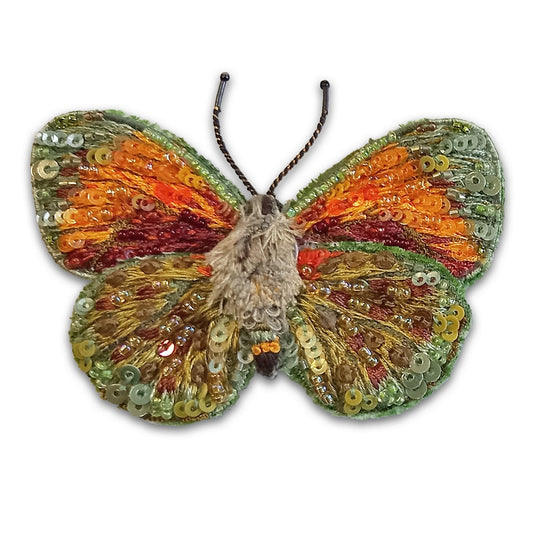 Spilla Provencal Hairstreak Butterfly