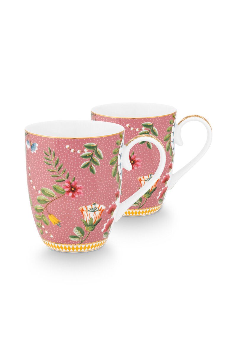 Majorelle Pink Mug - set 2 pezzi